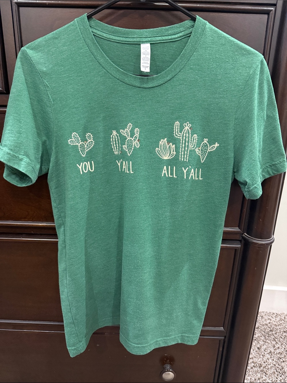 You Y'all All Y'all Green Kids Tee